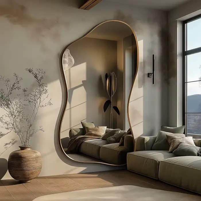 Miroir complet de grande taille
