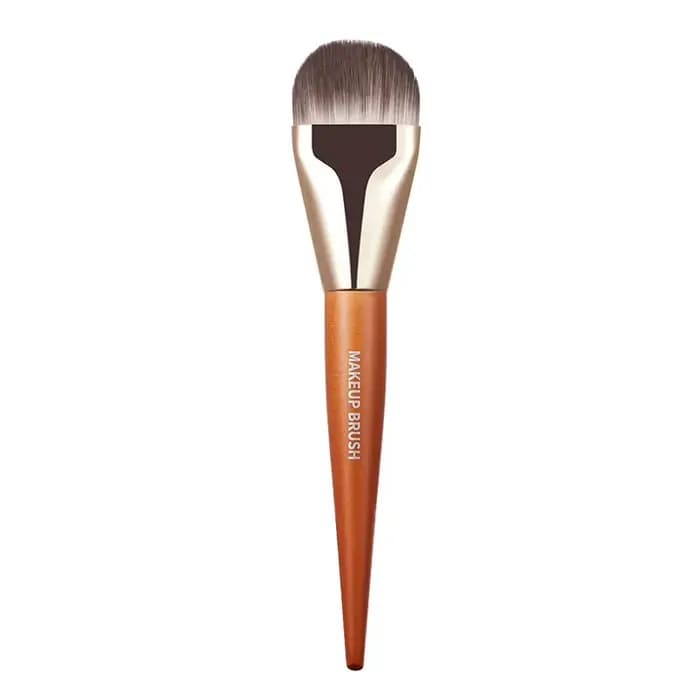 Pinceaux de maquillage professionnels en forme de langue pour femme, brosse pour fond de teint liqui