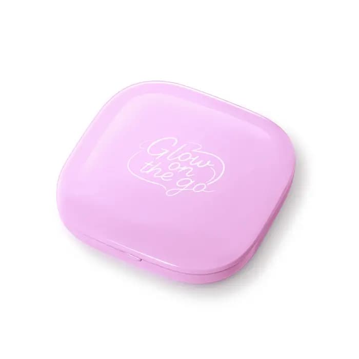Miroir compact double face grossissant 1x/3x pour le voyage