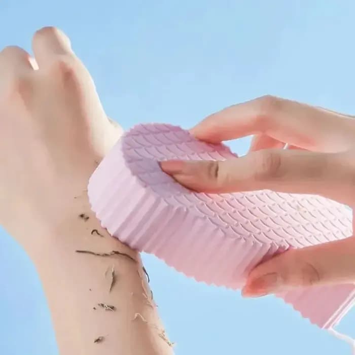 1 pièces éponge douce épurateur de corps bain exfoliant gommage