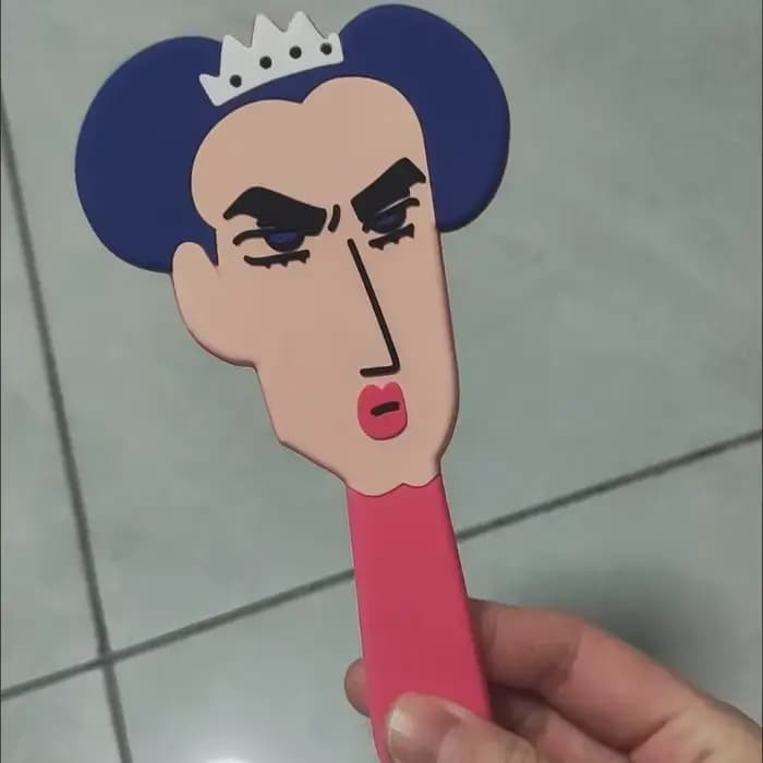 Crayon Shin-chan miroir de maquillage créatif farfelu