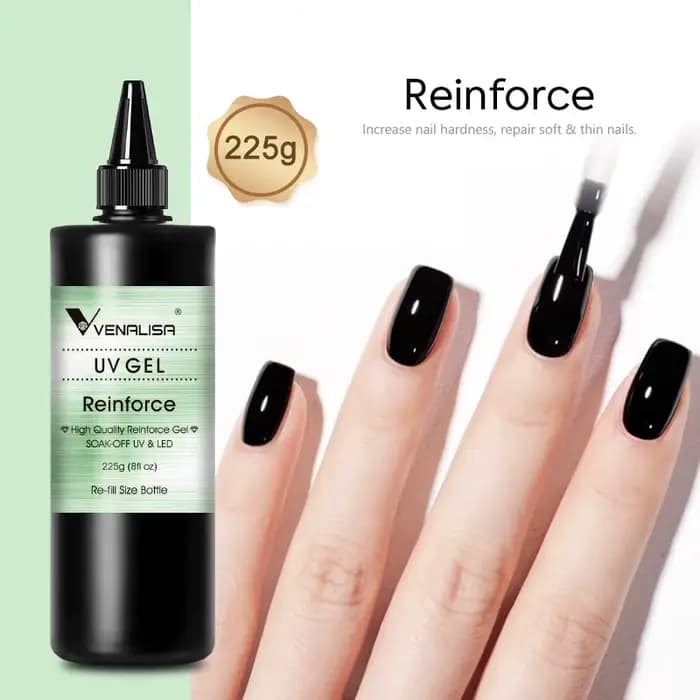 VENALISA – couche de finition longue en diamant, 30/60ml, recharge de grand Volume, Ultra brillant,