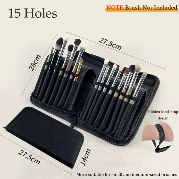 Sac de rangement multifonctionnel pour pinceaux de maquillage, trousse de maquillage pour artiste ma