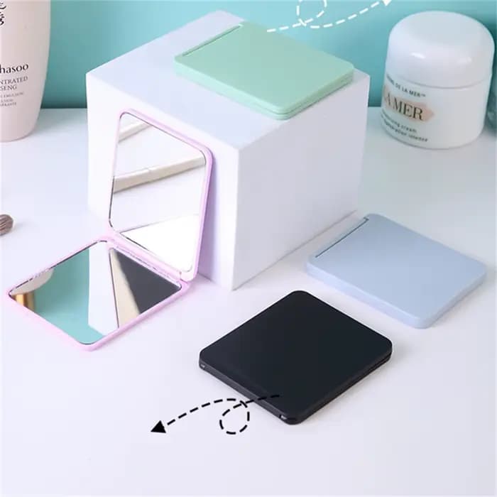 Miroir de Maquillage Pliant Portable de Haute Qualité