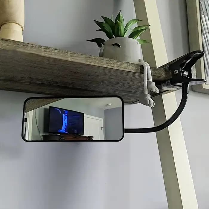 Miroir flexible à clipser pour salon