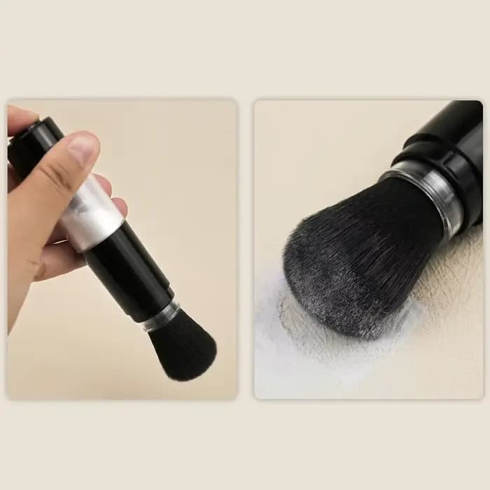 Pinceau pulvérisateur de poudre automatique, pinceau applicateur de poudre de Murcia, pinceau de gaufrage, pinceau de maquillage de voyage, créatif, quotidien, illable