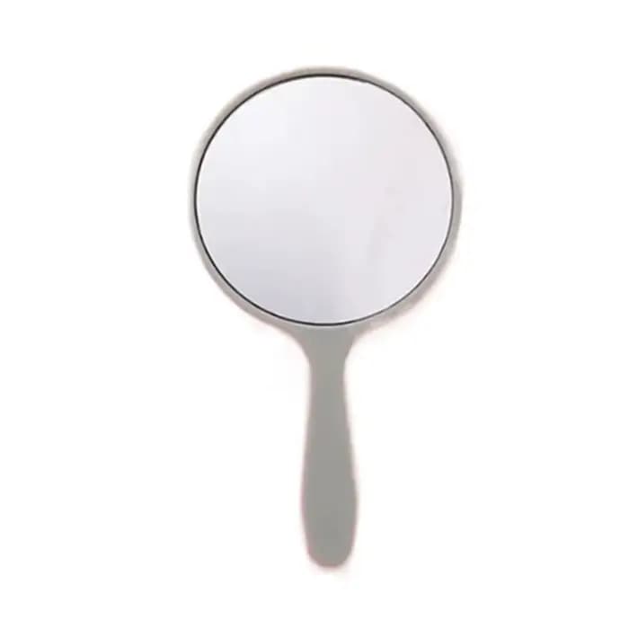 Miroir de maquillage créatif à faire soi-même, petit miroir rond Anti-chute avec poignée, miroir Por