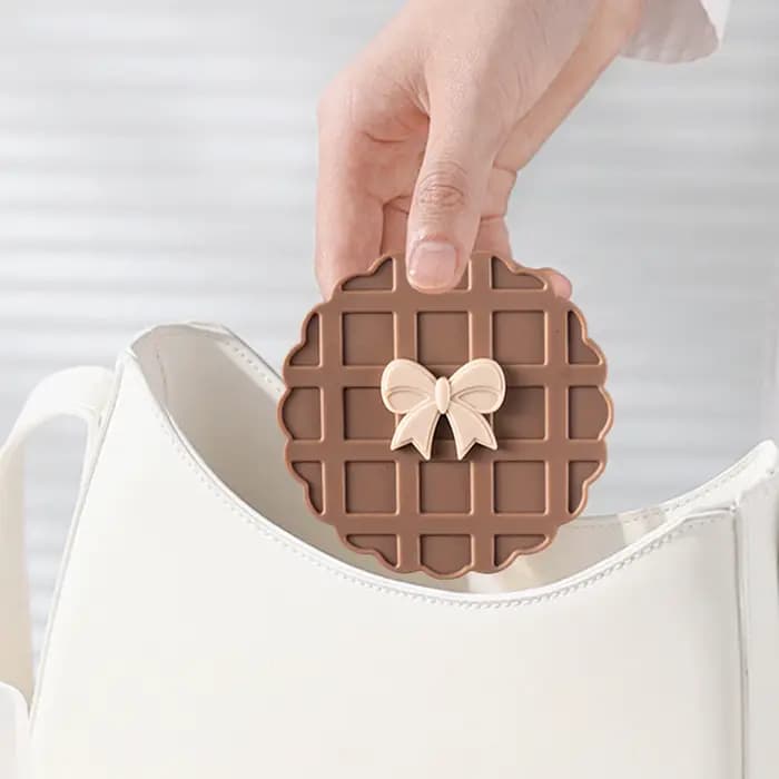 Mini miroir de poche, miroir de voyage portable pour femmes