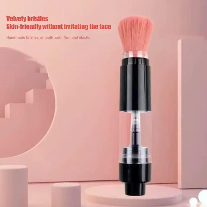 Brosse à poudre rechargeable, pinceaux à poudre cosmétique, multifonctionnel, Spray à pression, fond de teint, Blush, outils de maquillage
