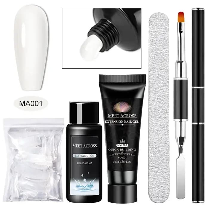Ensemble de Gel pour ongles en Poly Extension