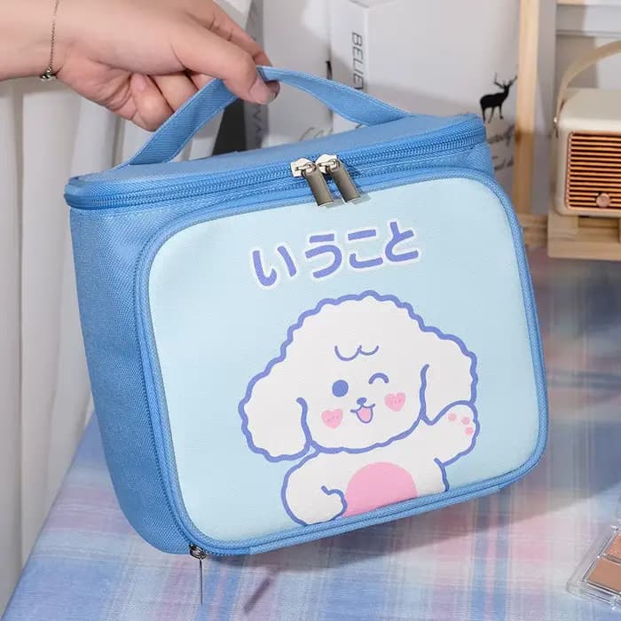 Sac de maquillage de dessin animé Kawaii