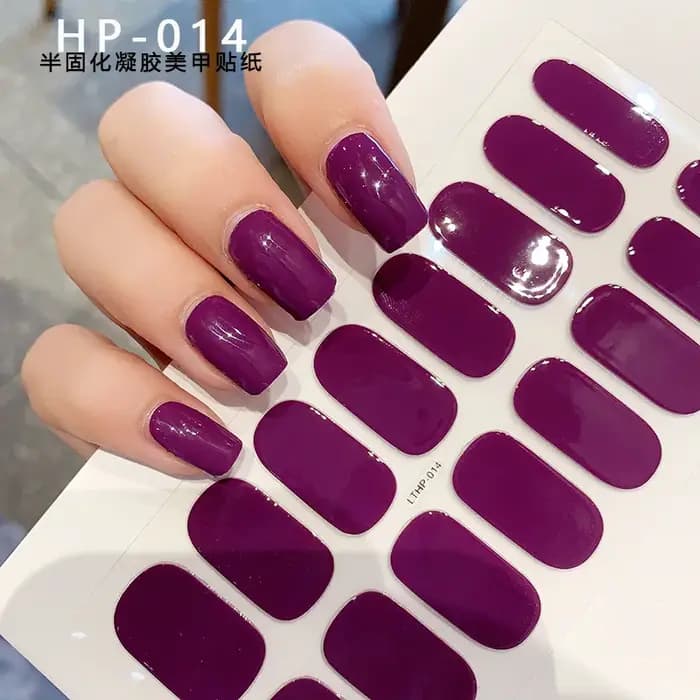 Enveloppes semi-durcies pour ongles en Gel rapide