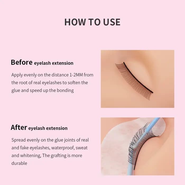 GLAMLASH 10 ml/15 ml cils Super Bonder pour Extension de cils Bonder étiquette privée greffage colle