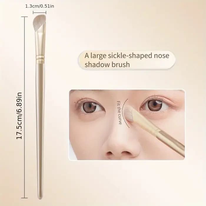 Brosse de mélange et de Contour du nez coudé