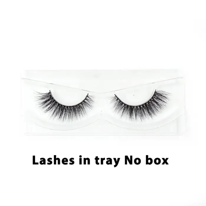 LEHUAMAO10/100 paires de cils de vison en gros doux moelleux court faux