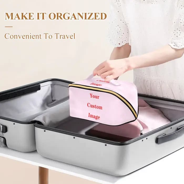 Trousse de toilette en losange pour femmes