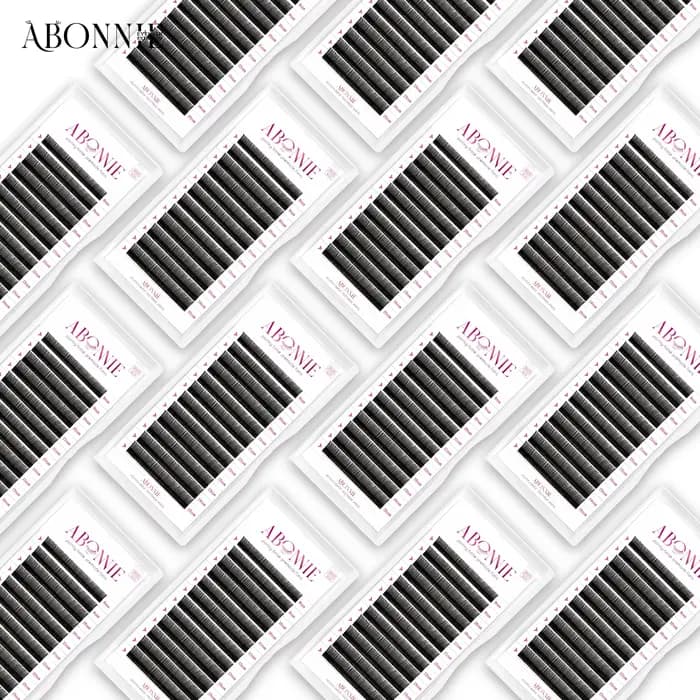 Abonnie Angel Lashes – Extensions de cils individuels pré-faits en forme de fleur 5D, cils effilés p
