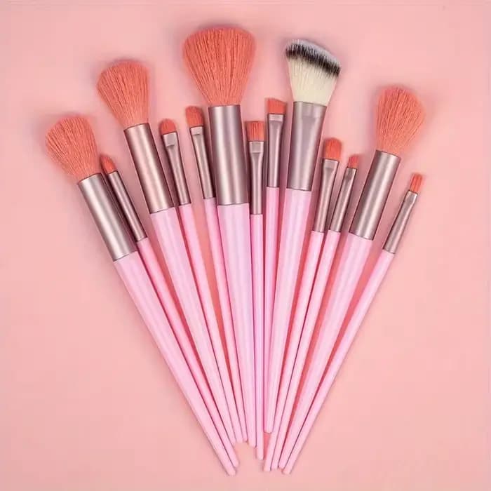 Ensemble de 13 pinceaux de maquillage de qualité supérieure pour cosmétiques, fond de teint, fard à