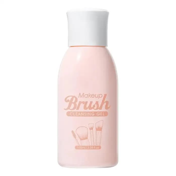 Solution de nettoyage de pinceaux de maquillage