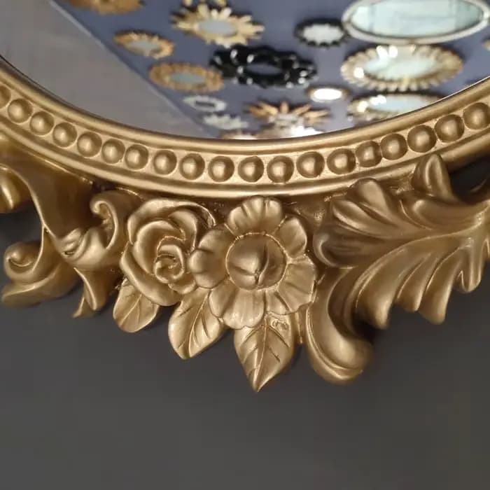 Miroir de maquillage mural moderne salle de bains nordique Vintage
