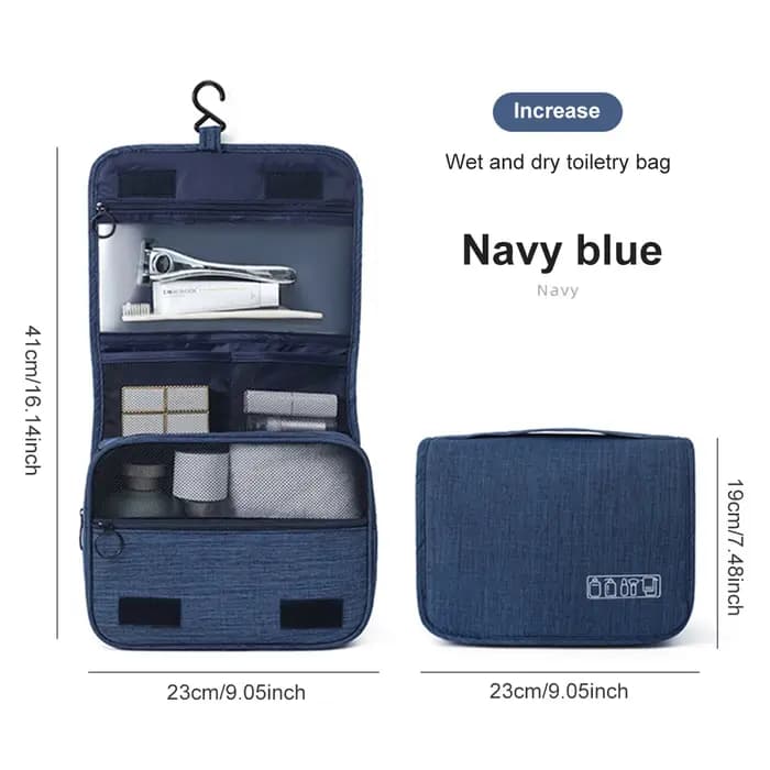 Trousse de toilette de voyage de grande capacité