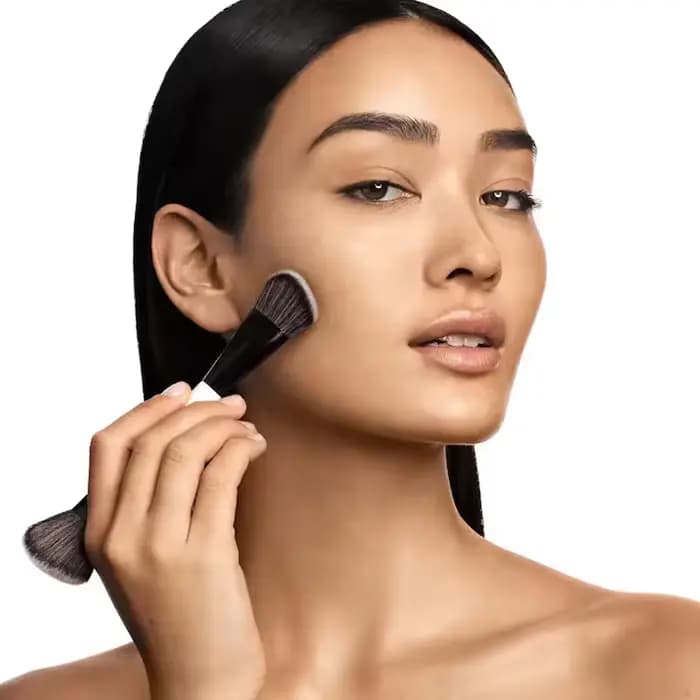 Pinceau de maquillage double embout F4 All Mario pour fond de teint