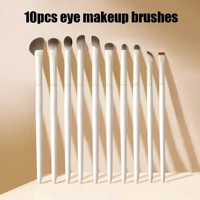 5/6/8/10 pièces pinceaux de maquillage pour les yeux naturels ensemble détail fard à paupières brosse pinceau