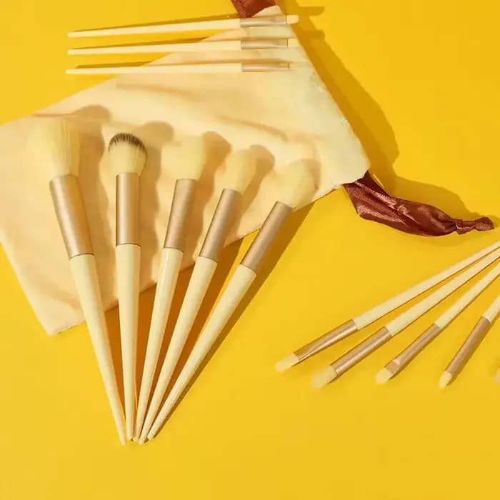 Ensemble de pinceaux de maquillage doux et moelleux