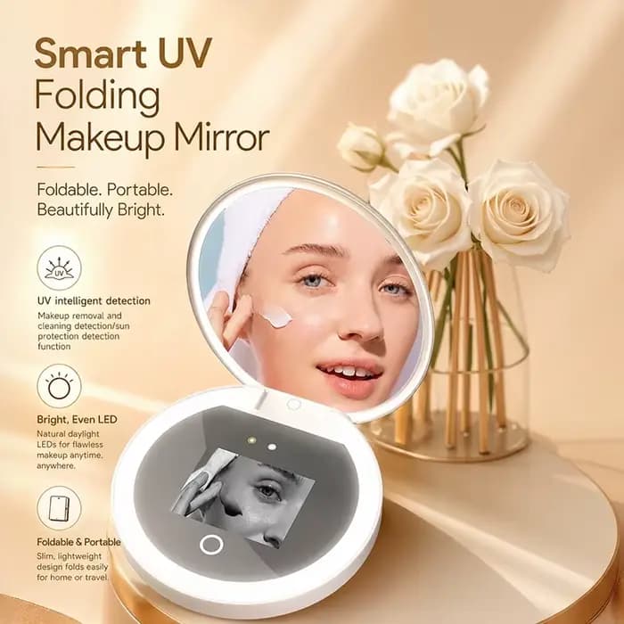 Miroir de maquillage LED portable TJMIR 2