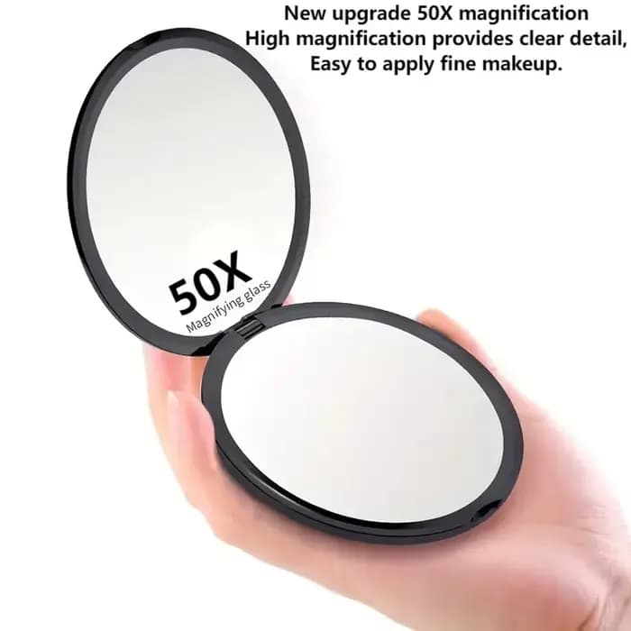 Miroir de maquillage portable 50X