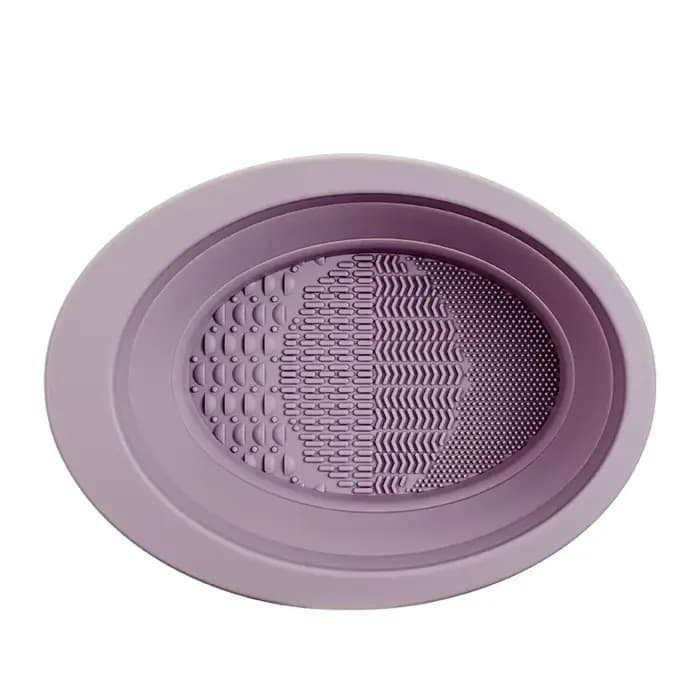 Kit de nettoyage pour pinceaux de maquillage : bol de nettoyage