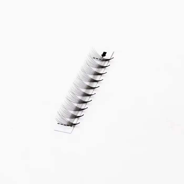 AGUUD-Extensions de cils préfabriquées, 10 plateaux/lot, volume russe, super éventails, aiguille, ti