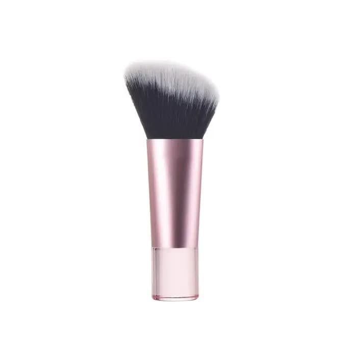 Mini pinceau de maquillage simple, pinceau de l'hypothèse, pinceau de fond de teint synthétique de q