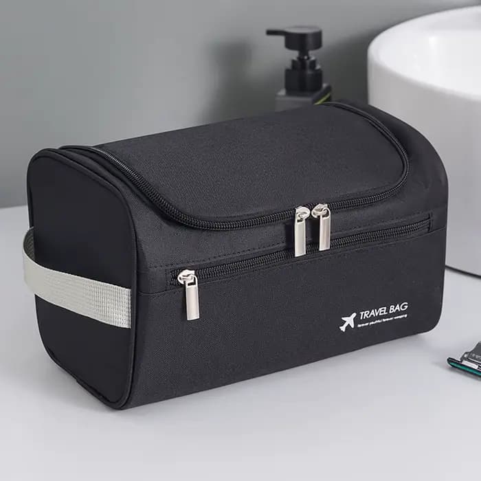 Organisateur de trousse de toilette de voyage suspendue et Kit Dopp d'hygiène de salle de bain avec crochet pour
