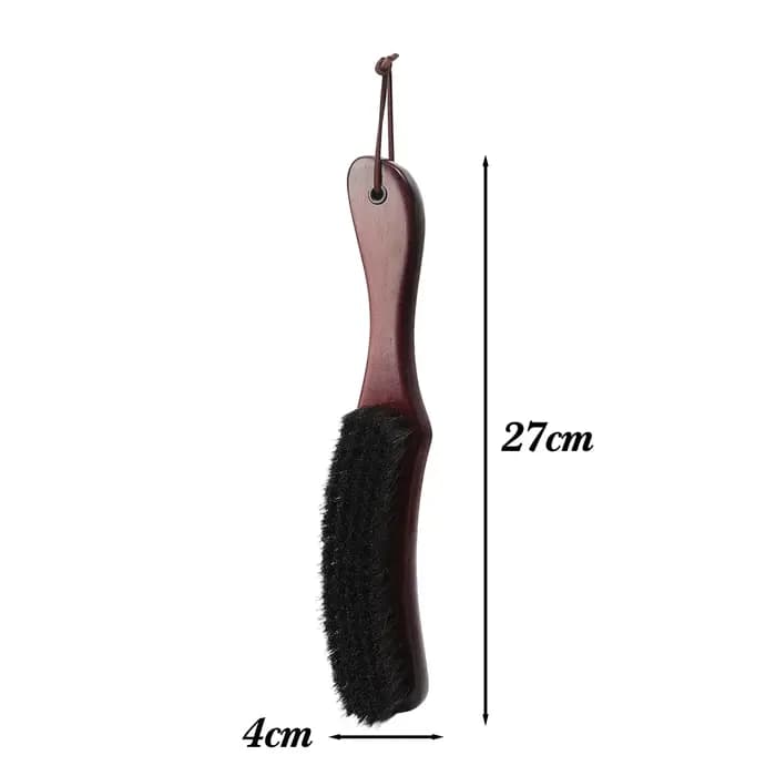 Brosse en feutre avec manche en bois