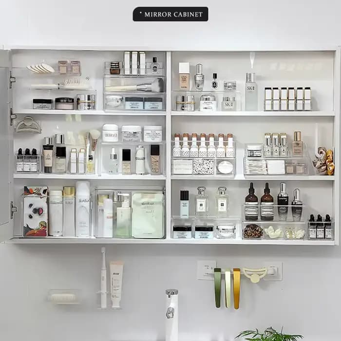 Boîte de rangement de maquillage