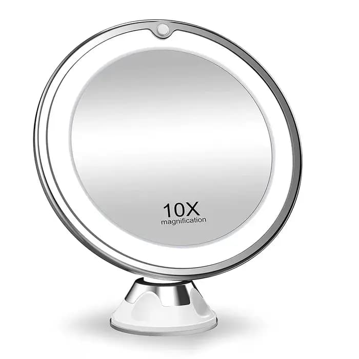 Miroir de maquillage avec éclairage LED