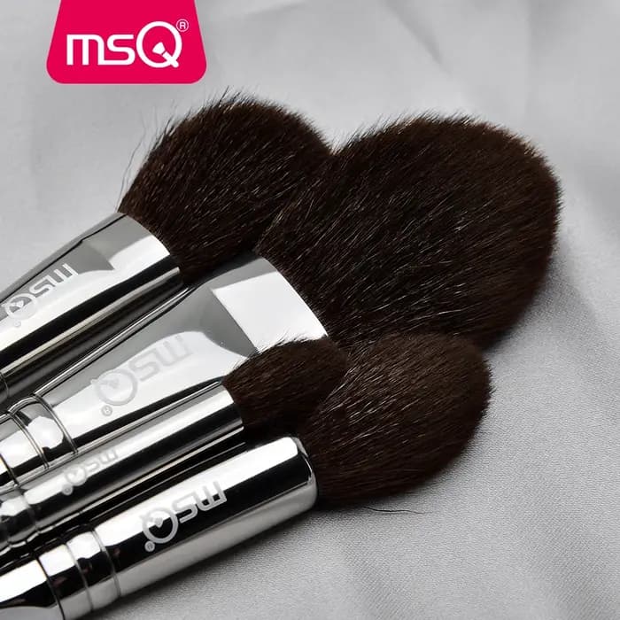 MSQ-Ensemble de pinceaux de maquillage professionnels, 11 pièces, pour poudre, fard à barrage classi