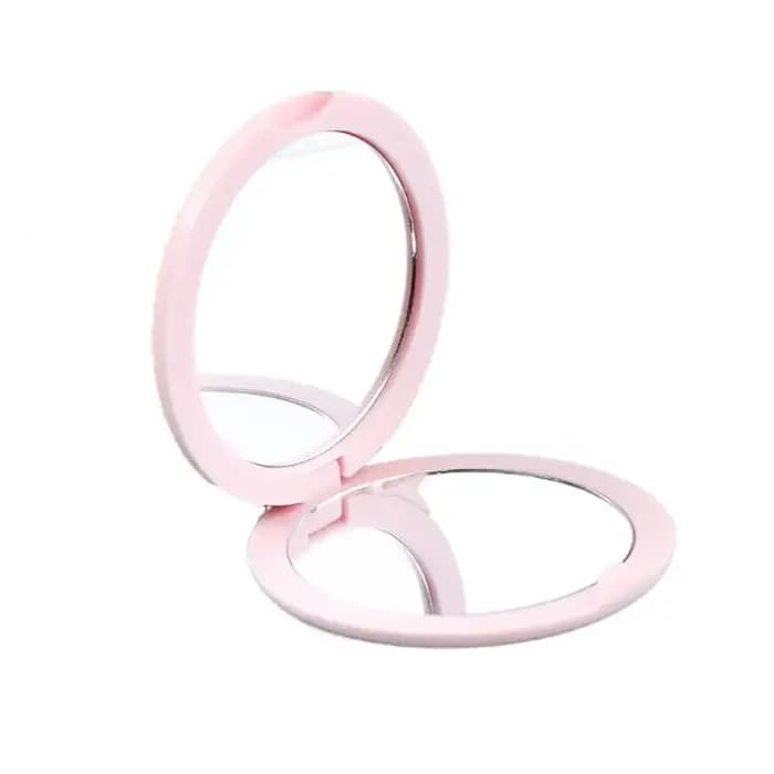 Miroir rond double face créatif, mignon et pliable, petit miroir de maquillage rond, décoration d'in
