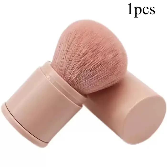 Pinceau de maquillage professionnel rétractable pour le visage