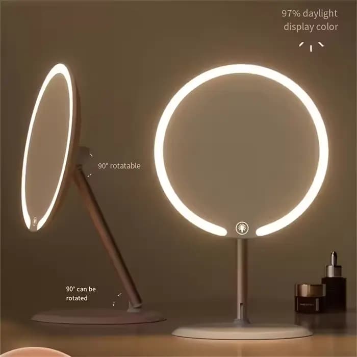 Miroir de maquillage avec éclairage