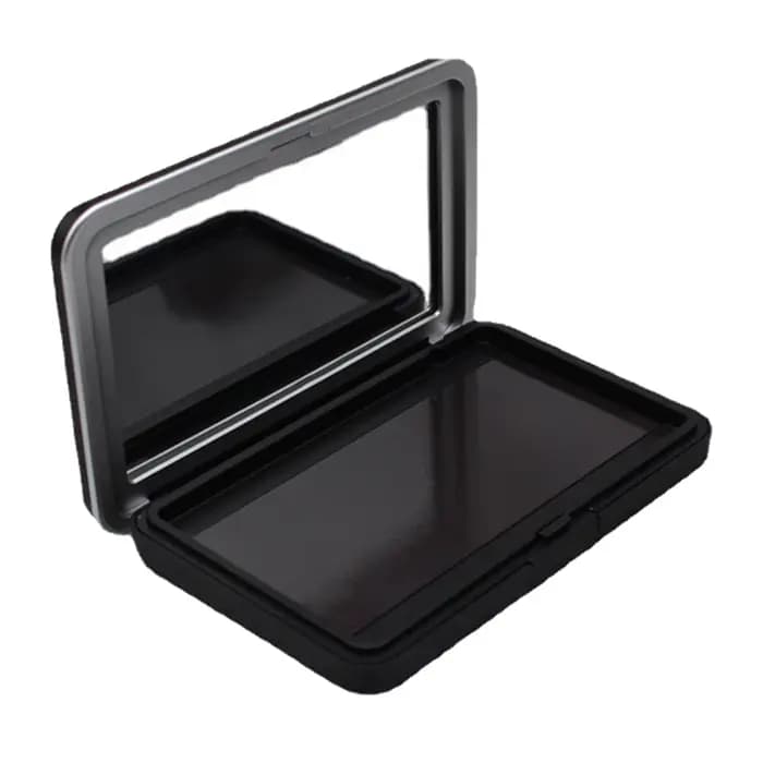 1Pc noir mat vide magnétique cosmétiques Palette fard à paupières