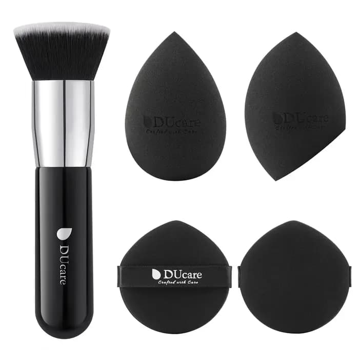 DUcare Kabuki pinceau de fond de teint pour maquillage liquide