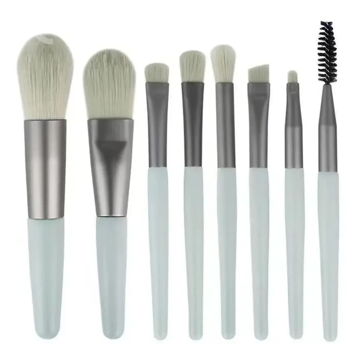Ensemble de 8 pinceaux de maquillage doux et moelleux pour cosmétiques