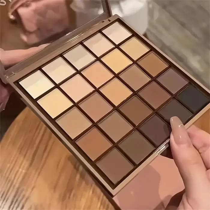Palette de fards à paupières 25 couleurs