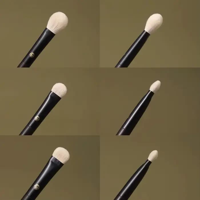 Pinceaux de maquillage professionnels faits à la main