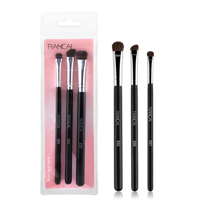 Pinceau fard à paupières 3/5 pièces pinceaux de maquillage mélange brosse à sourcils poils naturels ensemble