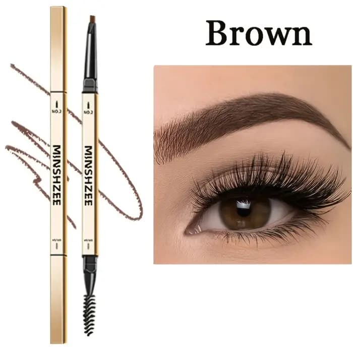 Crayon à sourcils double tête