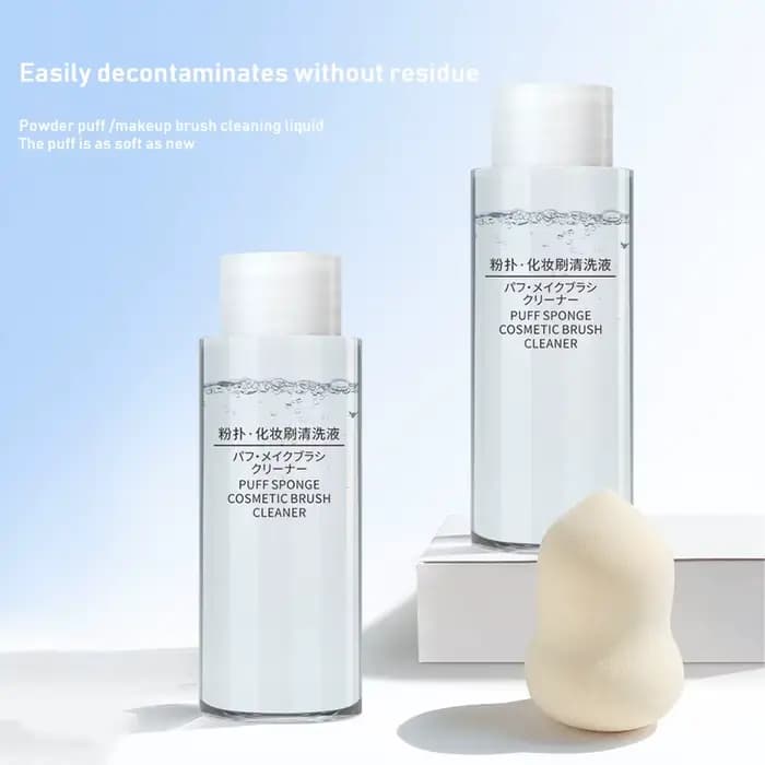 50/80/100ml pinceaux de maquillage éponges liquide de nettoyage