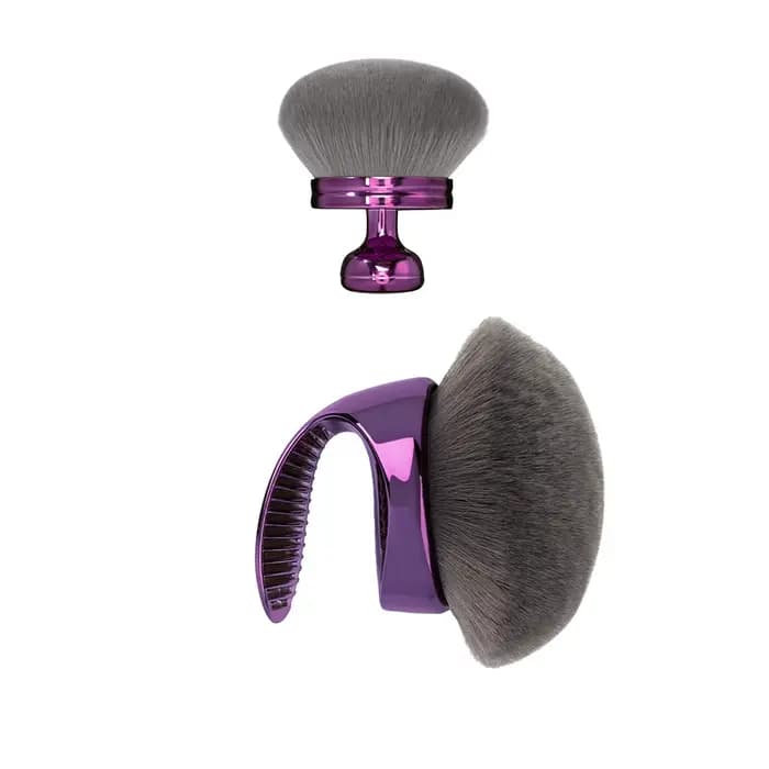 Pinceau correcteur grande taille de haute qualité, pinceau corporel Kabuki, outil cosmétique portable, grands pinceaux de maquillage semi-circulaires pour fond de teint